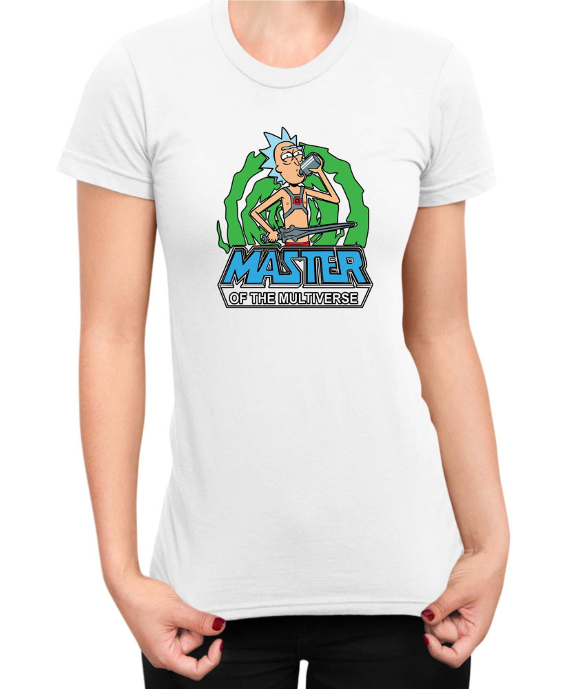 Дамска Тениска Rick And Morty Master Of The Multiverse