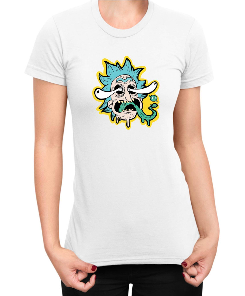 Дамска Тениска Rick And Morty Panic Face