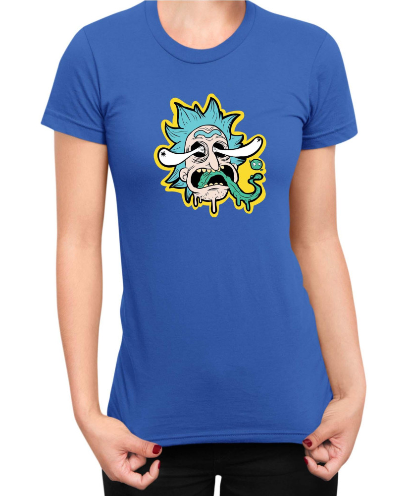 Дамска Тениска Rick And Morty Panic Face