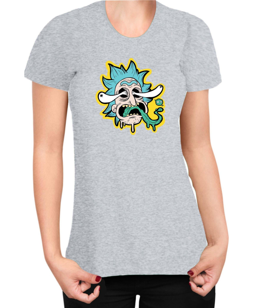Дамска Тениска Rick And Morty Panic Face