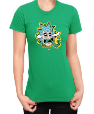 Дамска Тениска Rick And Morty Panic Face