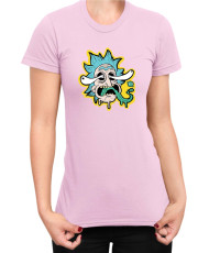 Дамска Тениска Rick And Morty Panic Face