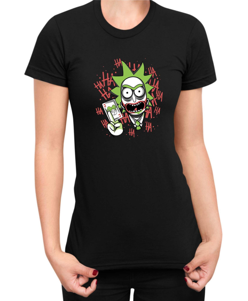 Дамска Тениска Rick And Morty Rick Joker