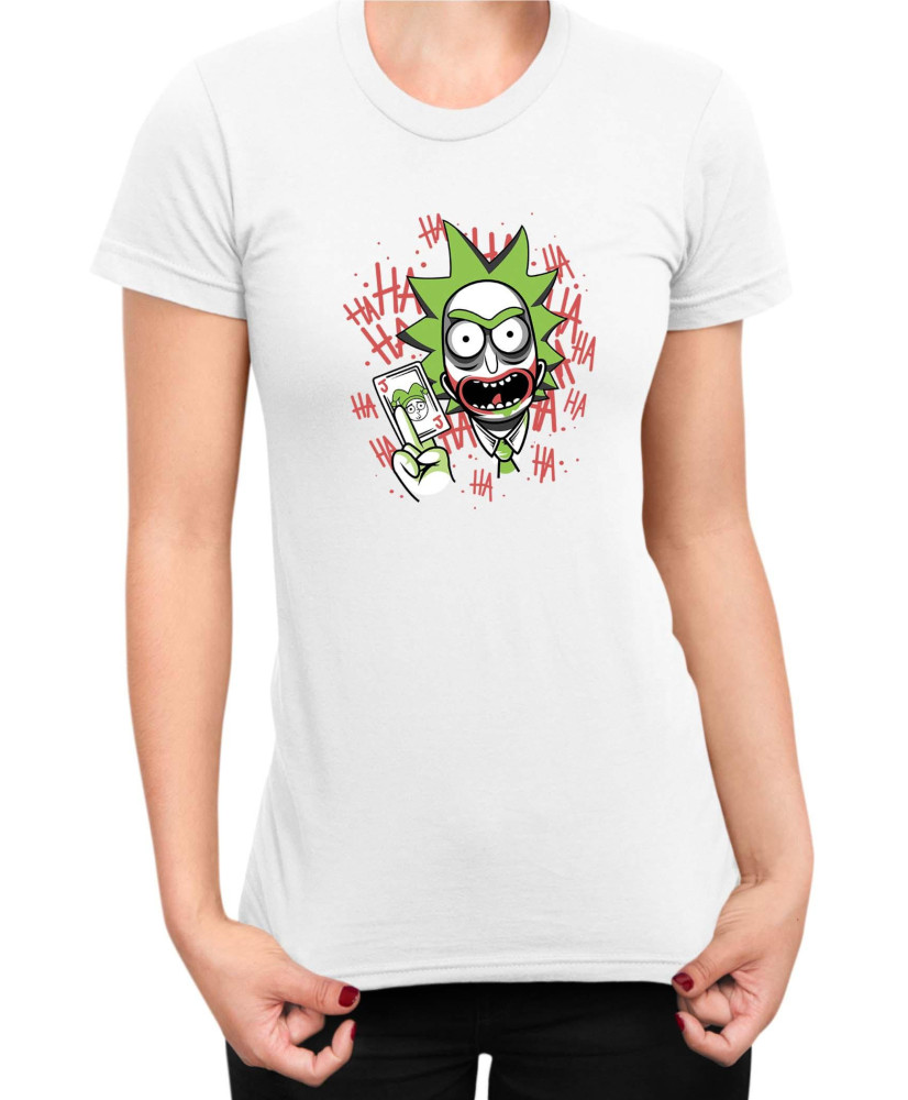 Дамска Тениска Rick And Morty Rick Joker