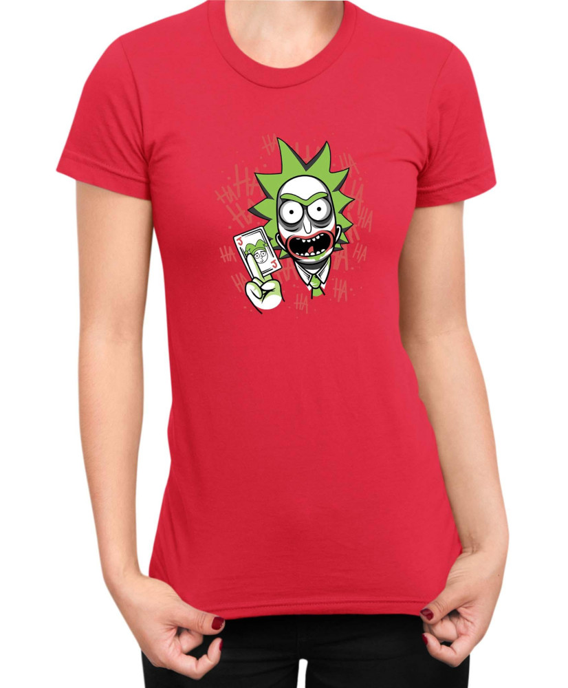 Дамска Тениска Rick And Morty Rick Joker