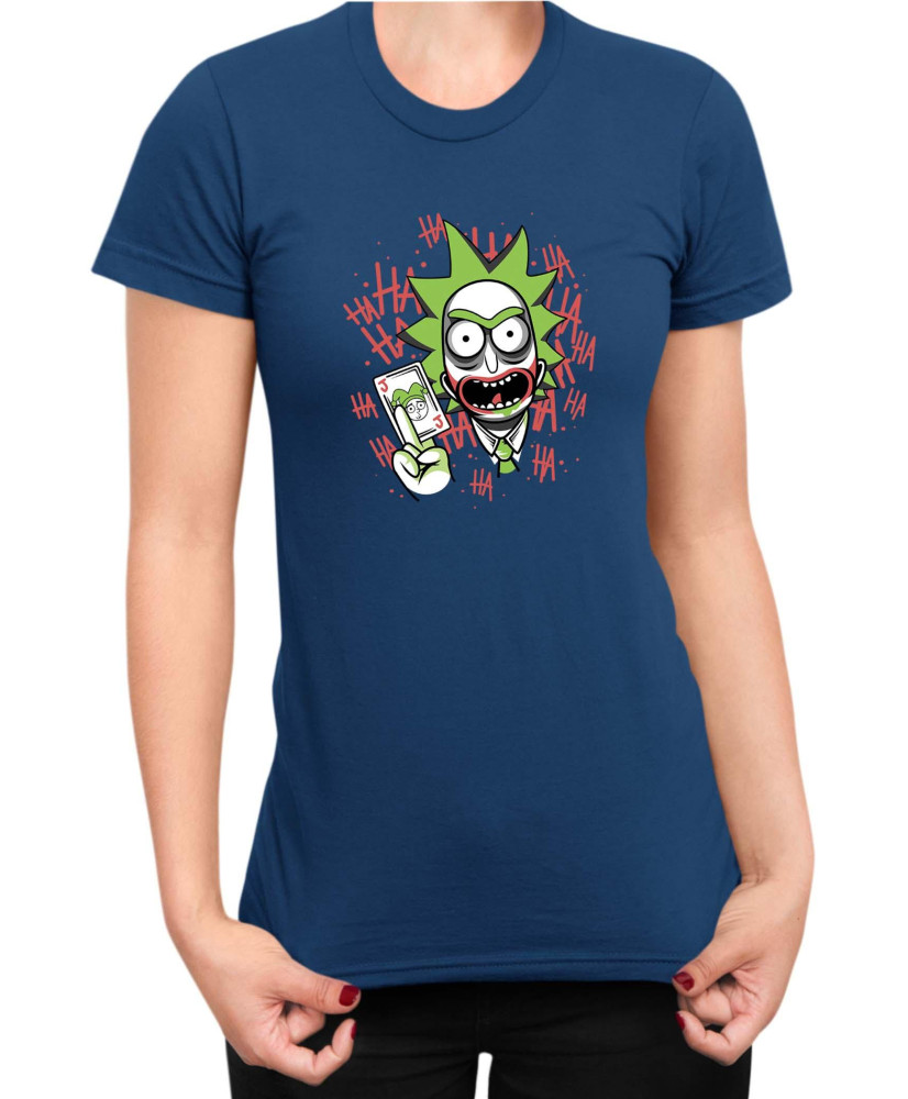 Дамска Тениска Rick And Morty Rick Joker