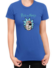 Дамска Тениска Rick And Morty Skull