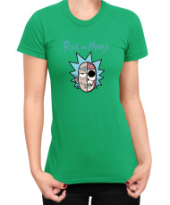 Дамска Тениска Rick And Morty Skull