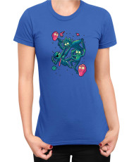Дамска Тениска Rick And Morty Space