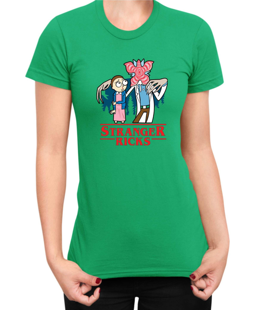 Дамска Тениска Rick And Morty Stranger Ricks