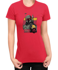 Дамска Тениска Star Wars Boba Fett Book