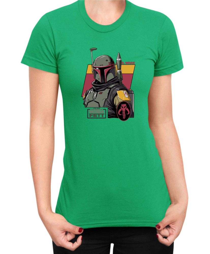 Дамска Тениска Star Wars Boba Fett Book