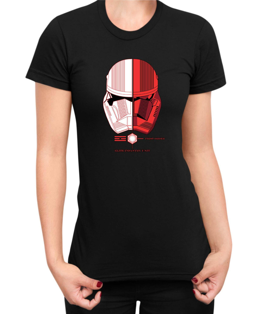 Дамска Тениска Star Wars First Order Elite Unit Дамска Тениска Star Wars First Order Elite Unit