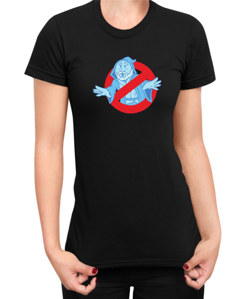 Дамска Тениска Star Wars Jedi Ghost Busters Дамска Тениска Star Wars Jedi Ghost Busters