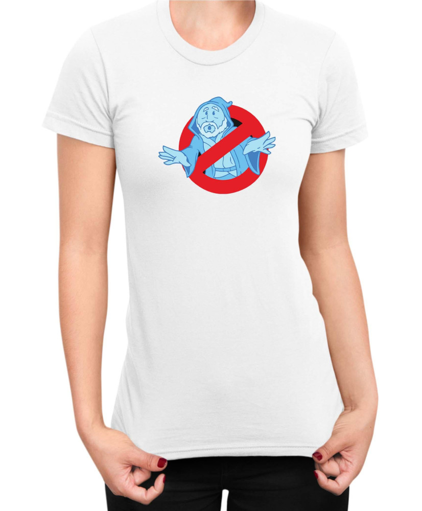 Дамска Тениска Star Wars Jedi Ghost Busters Дамска Тениска Star Wars Jedi Ghost Busters