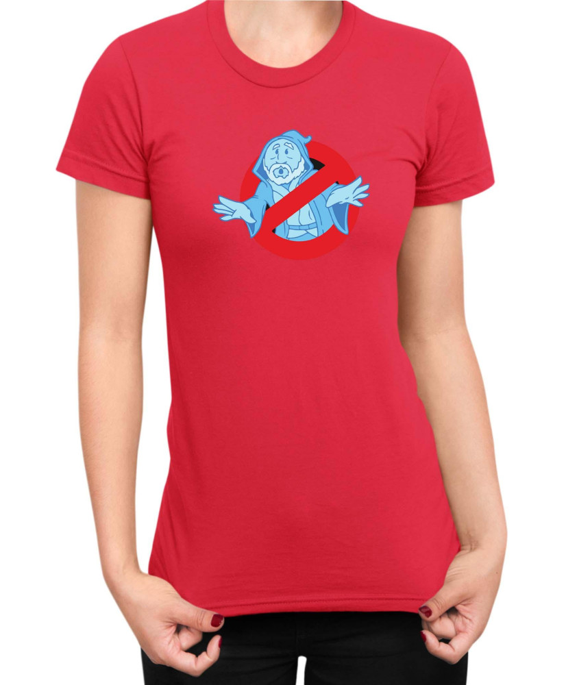 Дамска Тениска Star Wars Jedi Ghost Busters Дамска Тениска Star Wars Jedi Ghost Busters