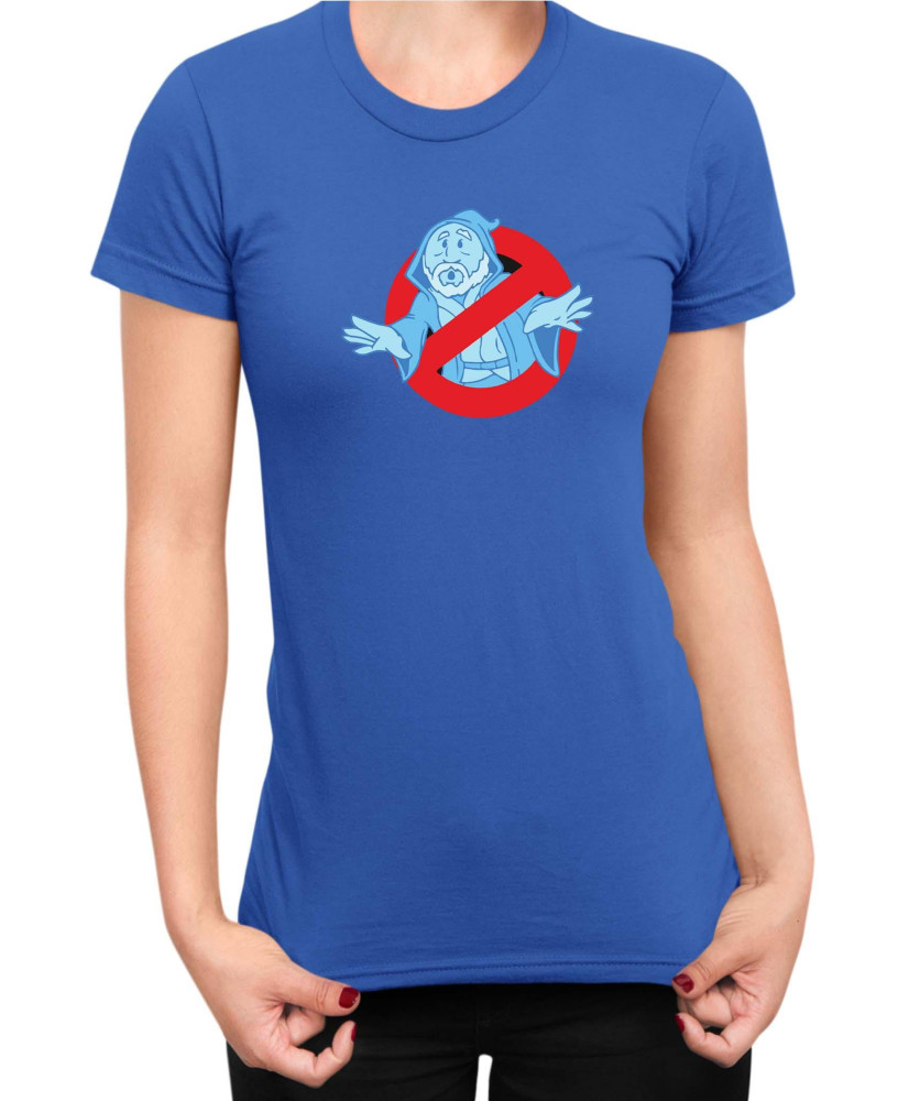 Дамска Тениска Star Wars Jedi Ghost Busters Дамска Тениска Star Wars Jedi Ghost Busters