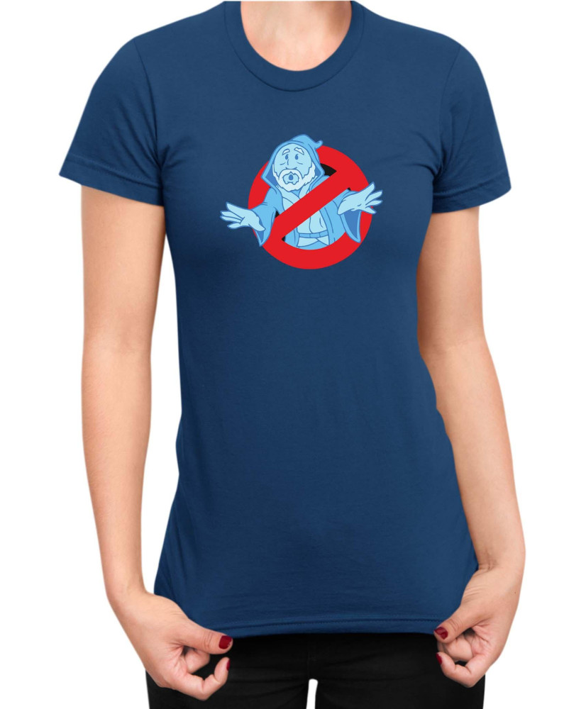 Дамска Тениска Star Wars Jedi Ghost Busters Дамска Тениска Star Wars Jedi Ghost Busters