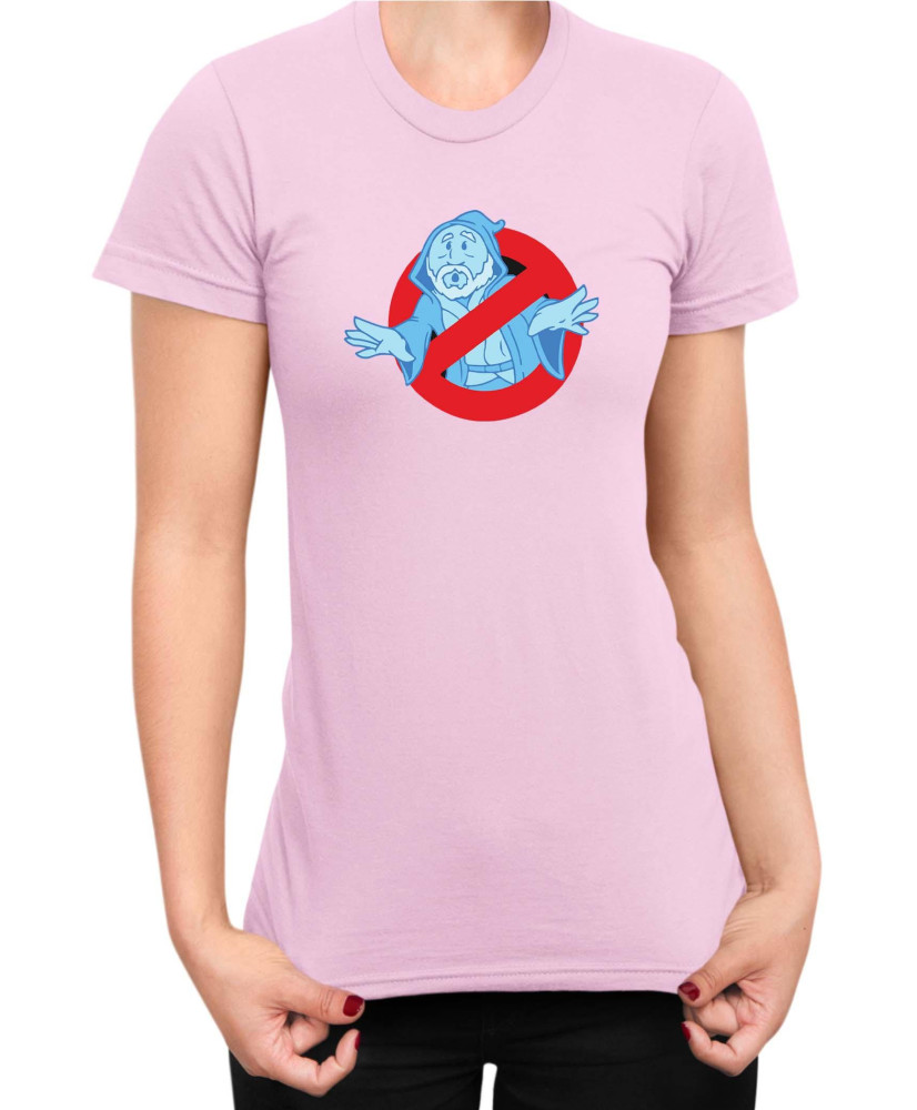 Дамска Тениска Star Wars Jedi Ghost Busters Дамска Тениска Star Wars Jedi Ghost Busters