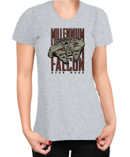 Дамска Тениска Star Wars Millenium Falcon