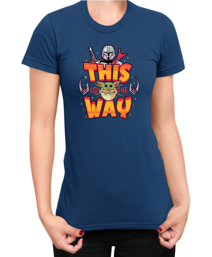 Дамска Тениска Star Wars The Mandalorian Дамска Тениска Star Wars The Mandalorian