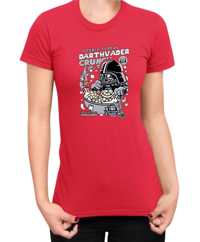 Дамска Тениска Star Wars Vader Crunch Дамска Тениска Star Wars Vader Crunch