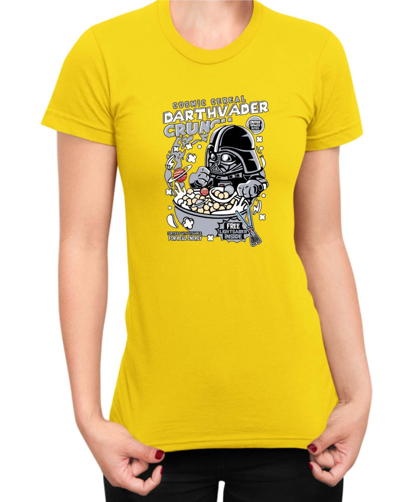 Дамска Тениска Star Wars Vader Crunch Дамска Тениска Star Wars Vader Crunch