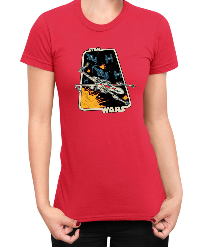 Дамска Тениска Star Wars X-Wing Дамска Тениска Star Wars X-Wing