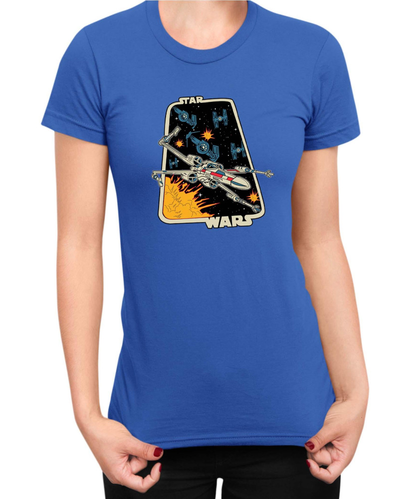 Дамска Тениска Star Wars X-Wing Дамска Тениска Star Wars X-Wing