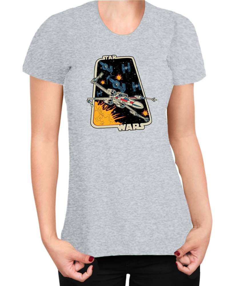 Дамска Тениска Star Wars X-Wing Дамска Тениска Star Wars X-Wing