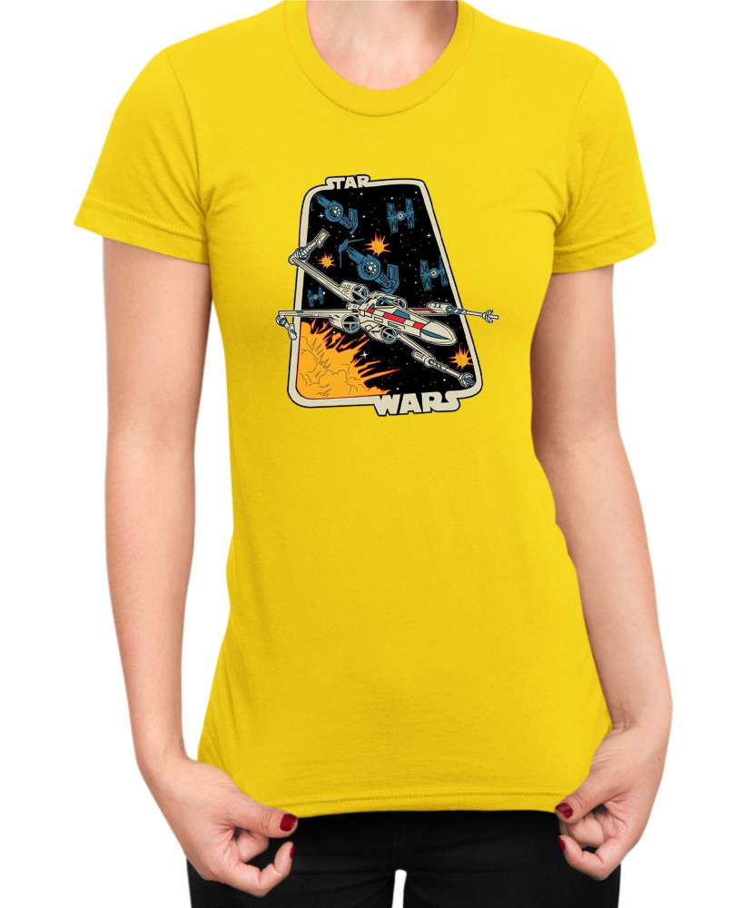 Дамска Тениска Star Wars X-Wing Дамска Тениска Star Wars X-Wing