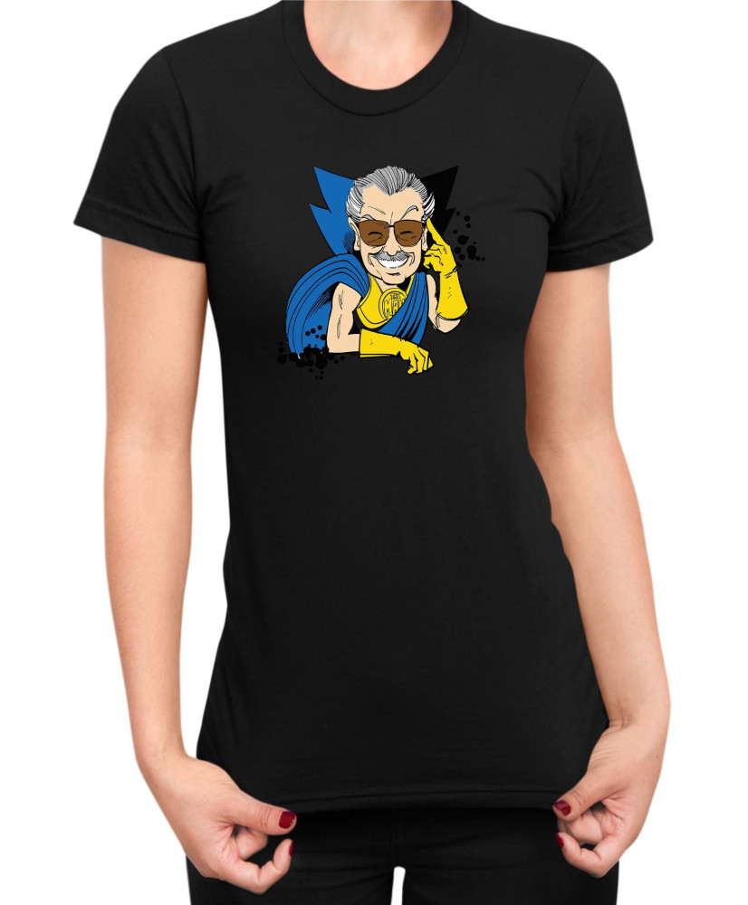Дамска Тениска Marvel Universe Super Heroes Stan Lee Uatu Watchers
