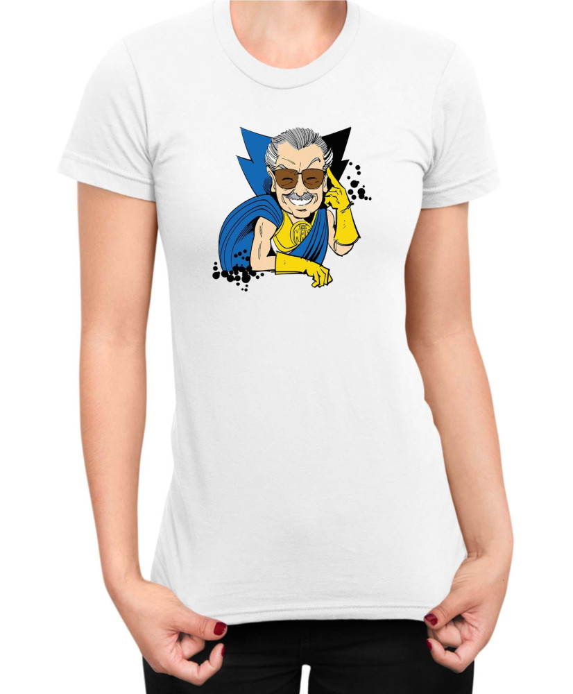 Дамска Тениска Marvel Universe Super Heroes Stan Lee Uatu Watchers