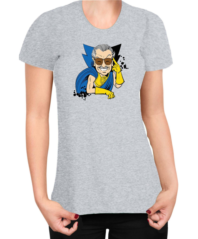 Дамска Тениска Marvel Universe Super Heroes Stan Lee Uatu Watchers