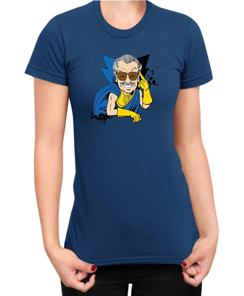 Дамска Тениска Marvel Universe Super Heroes Stan Lee Uatu Watchers