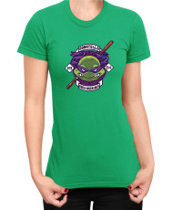 Дамска Тениска Tmnt Teenage Mutant Ninja Turtles Donatelo Does Machines