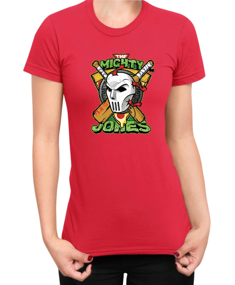 Дамска Тениска Tmnt Teenage Mutant Ninja Turtles Kasey Jones