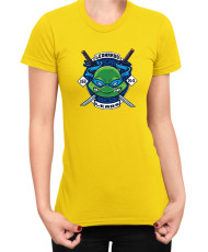 Дамска Тениска Tmnt Teenage Mutant Ninja Turtles Leonardo Leads