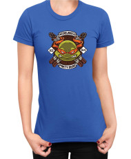 Дамска Тениска Tmnt Teenage Mutant Ninja Turtles Michelangelo Party Dude
