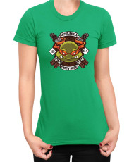 Дамска Тениска Tmnt Teenage Mutant Ninja Turtles Michelangelo Party Dude