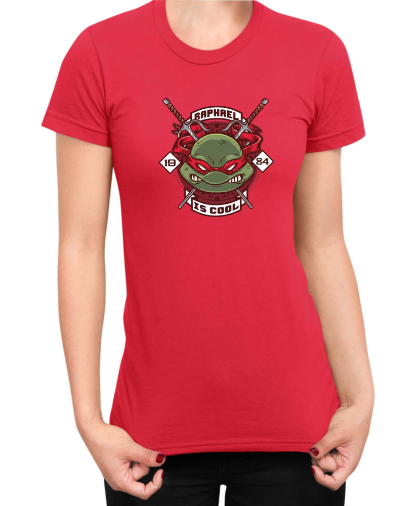 Дамска Тениска Tmnt Teenage Mutant Ninja Turtles Raphael Is Cool