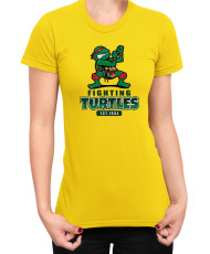 Дамска Тениска Tmnt Teenage Mutant Ninja Turtles Raphael Turtles Fighting