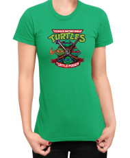 Дамска Тениска Tmnt Teenage Mutant Ninja Turtles Turtle Power