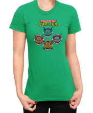 Дамска Тениска Tmnt Teenage Mutant Ninja Turtles Turtles