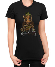 Дамска Тениска Marvel Universe Super Heroes Guardians Groot