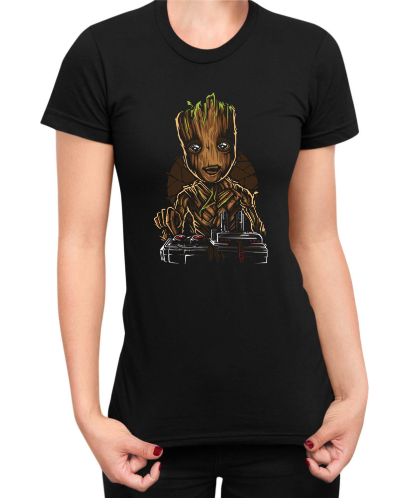 Дамска Тениска Marvel Universe Super Heroes Guardians Groot