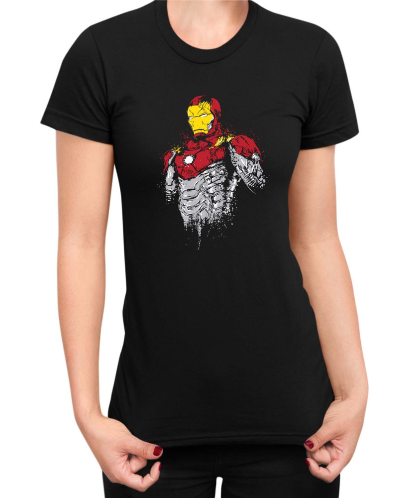 Дамска Тениска Marvel Universe Super Heroes Tony Stark Costume
