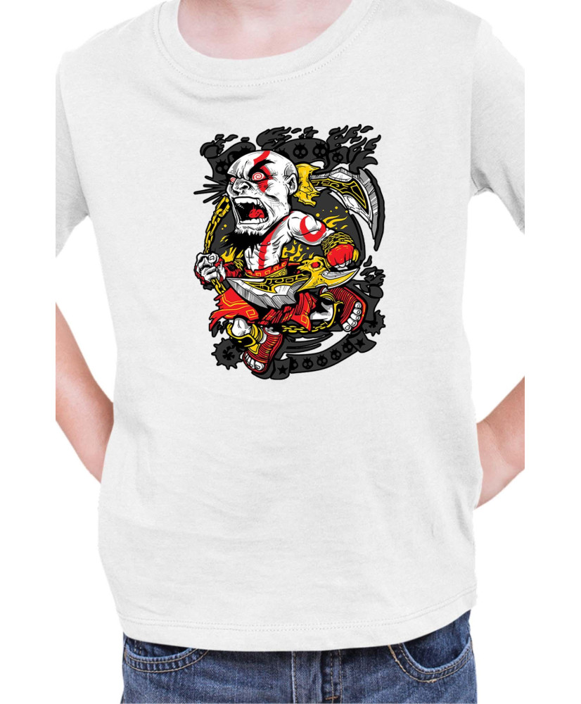 Детска Тениска God Of War Chibi Kratos