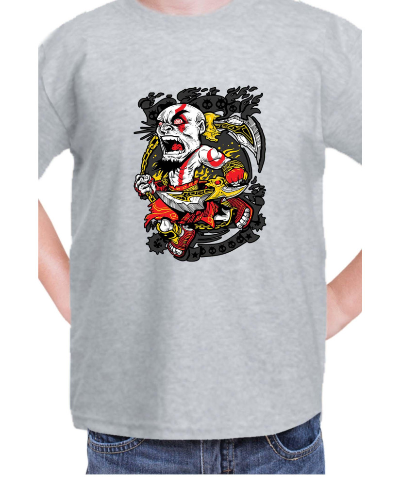 Детска Тениска God Of War Chibi Kratos