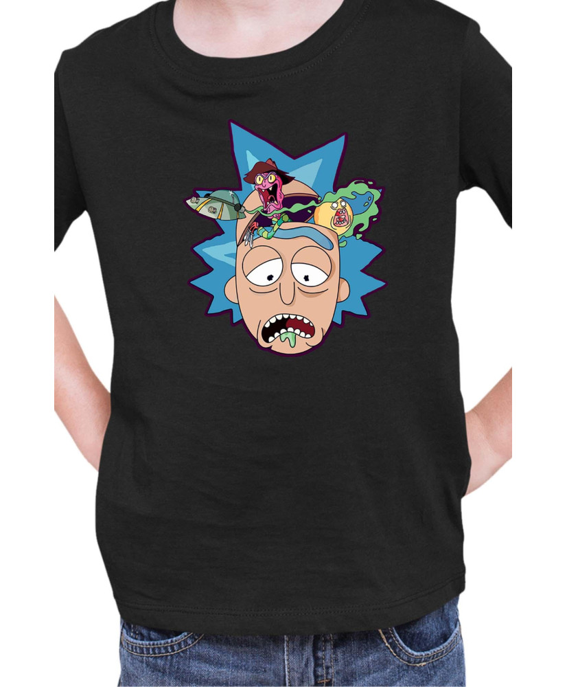 Детска Тениска Rick And Morty Freddy Krueger